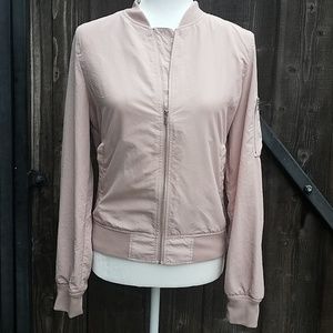 Zara Lighweight Bomber Jacket Size S